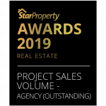 STARPROPERTY Project Sales Volume Agency (Outstanding) 2019